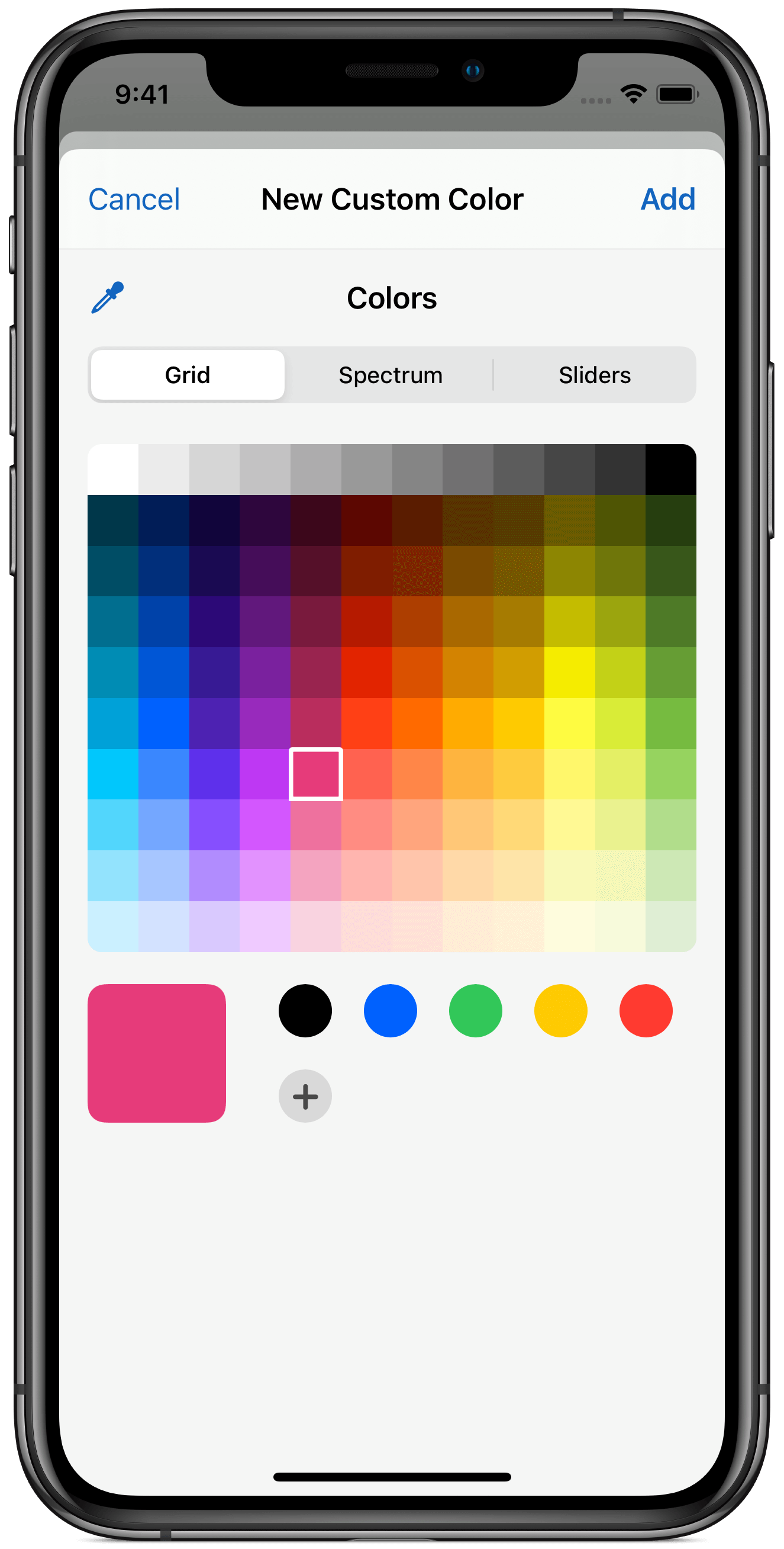 Custom Color Picker